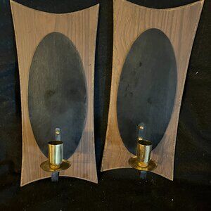 Mid Century Modern Wall Sconces Sold as Set